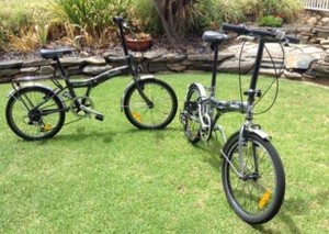 fluid folding bike